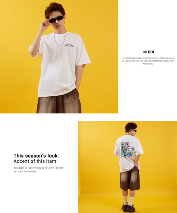 SIDEWAYSTANCE】ガチャガチャ半袖Tシャツ