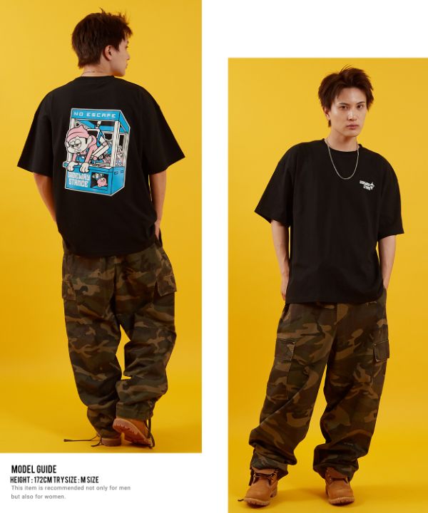 SIDEWAYSTANCE】クレーンゲーム半袖Tシャツ