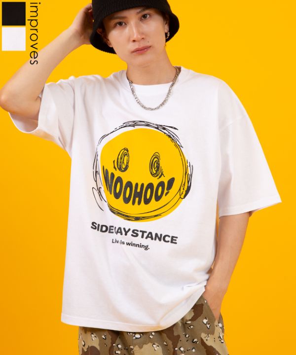 ☆韓国人気☆ラウンド半袖Tシャツ/AMOMENTO☆ AMOMENTO JP