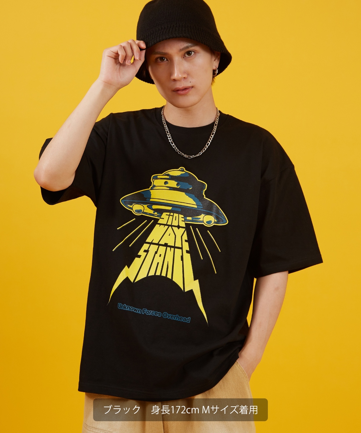 SIDEWAYSTANCE】UFO半袖Tシャツ