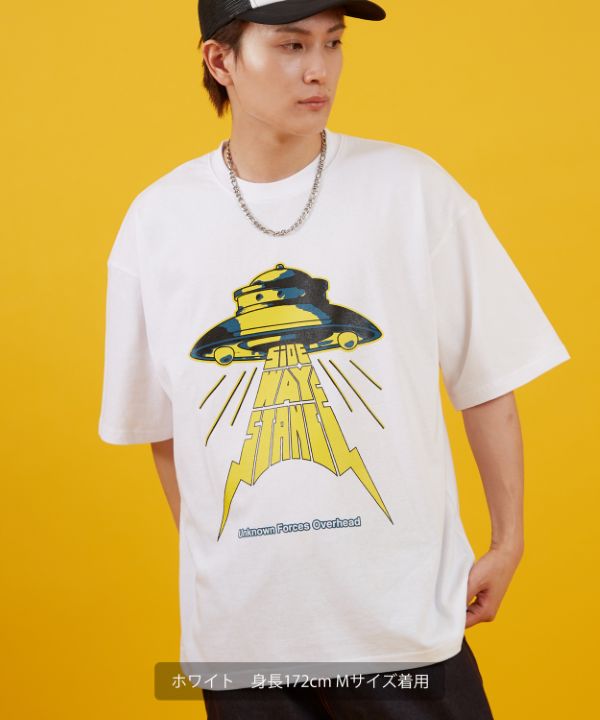 SIDEWAYSTANCE】UFO半袖Tシャツ