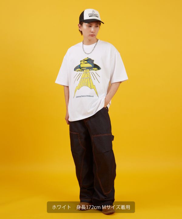 SIDEWAYSTANCE】UFO半袖Tシャツ