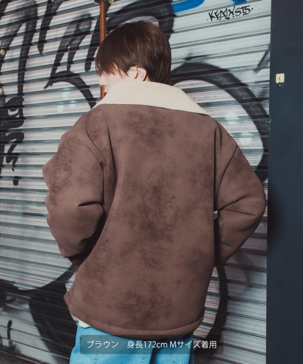 フェイクムートンランチジャケット