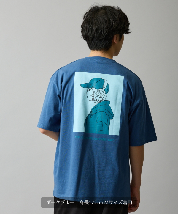 SIDEWAYSTANCE】チルガール半袖Tシャツ