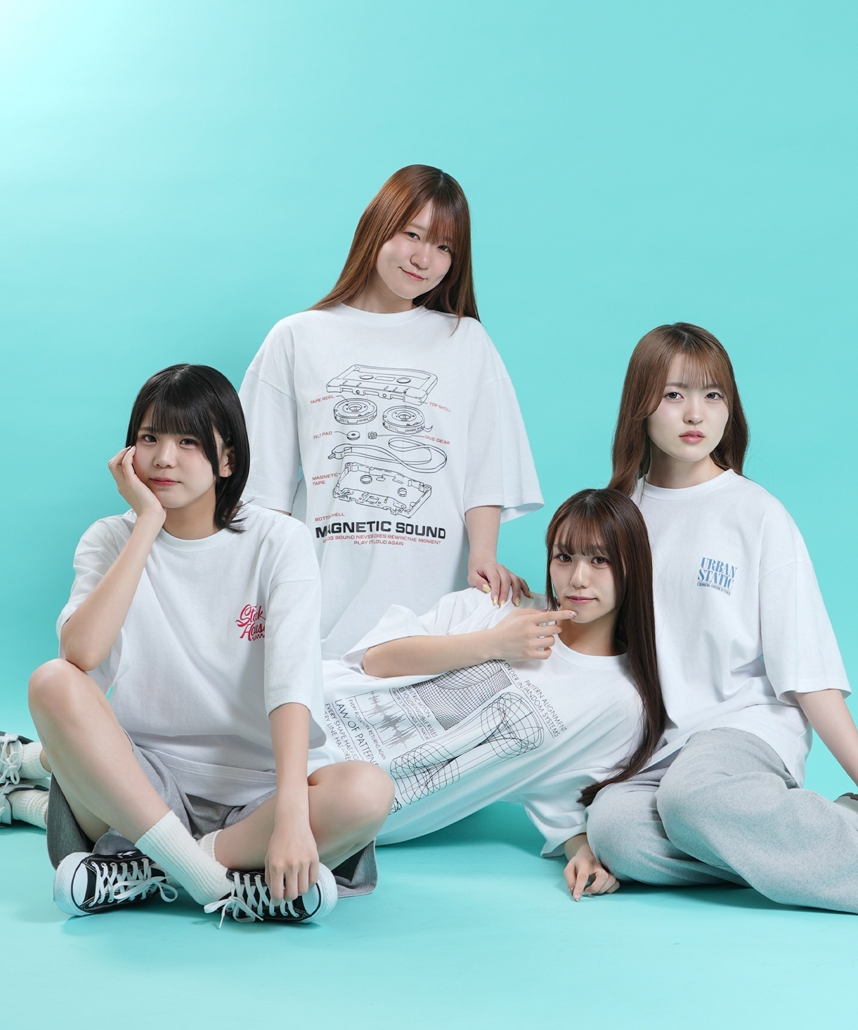 SIDEWAYSTANCE】フラワー半袖Tシャツ SIDEWAYSTANCE】フラワー半袖Tシャツ