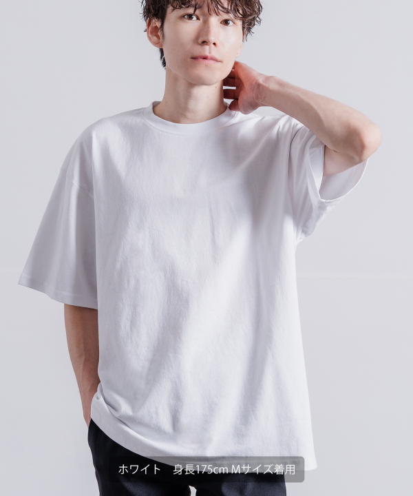 SIDE23-145 無地半袖Tシャツ