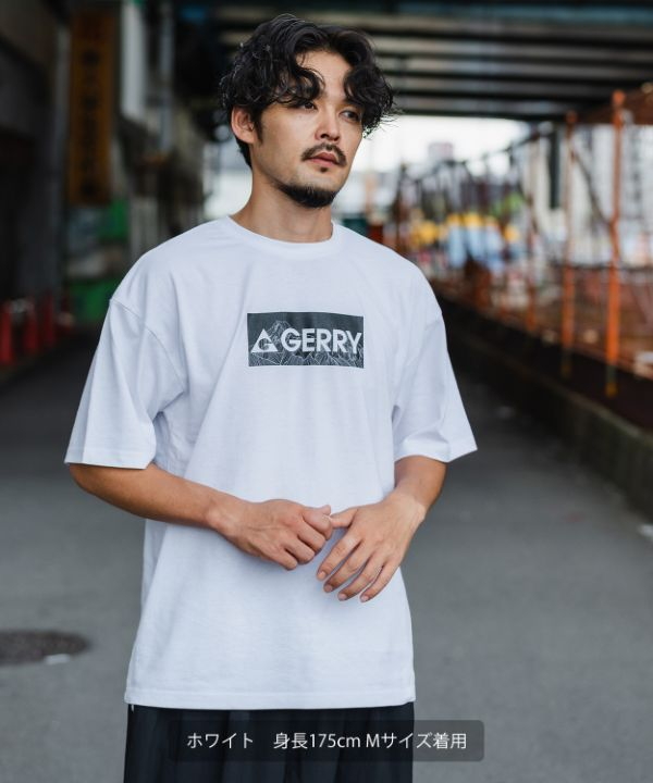 GERRY】別注MTボックスロゴ半袖Tシャツ