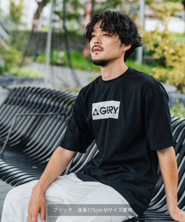 GERRY】別注MTボックスロゴ半袖Tシャツ