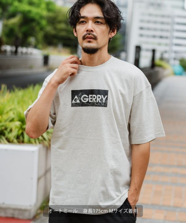 GERRY】別注MTボックスロゴ半袖Tシャツ