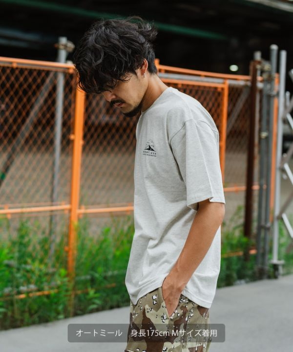 GERRY】別注ポイントカラーMTモチーフ半袖Tシャツ