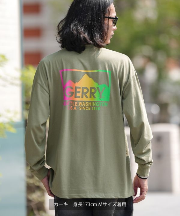 GERRY】別注グラデーション長袖Tシャツ